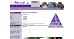 Desktop Screenshot of mybasecamp.de